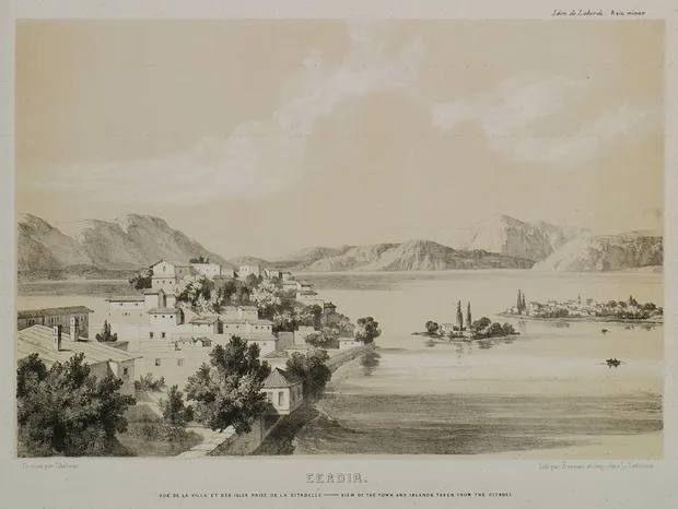 Eğirdir — kaleden şehir ve adalar, Eğirdir
