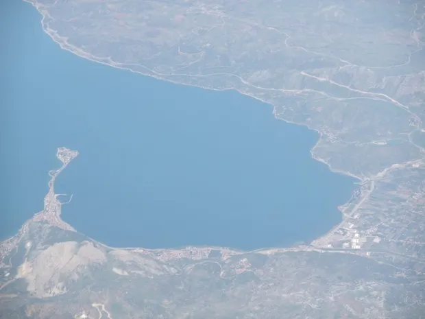 Eğirdir Gölü — havadan, Eğirdir
